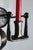 French Castle Wrought Iron Candle Sconces, Set of 2 For Sale - Image 4 of 11