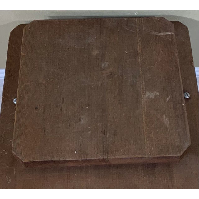 Single Wood Wall Lantern For Sale - Image 9 of 12