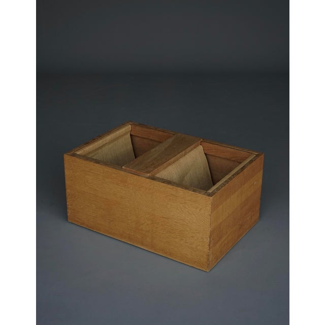 Vintage Magazine Holder in Oak, 1970s For Sale - Image 11 of 11