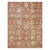 This early 20th-century Persian Tabriz rug presents a richly patterned allover floral composition across a warm red field....