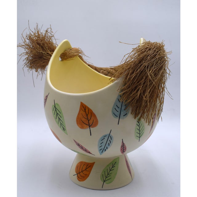 Lenci Ceramic Basket, Italy, 1930s For Sale - Image 13 of 18