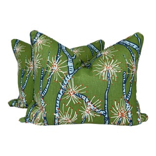 Ferrick Mason "Calliandra" 16"x20" Pillows-a Pair For Sale