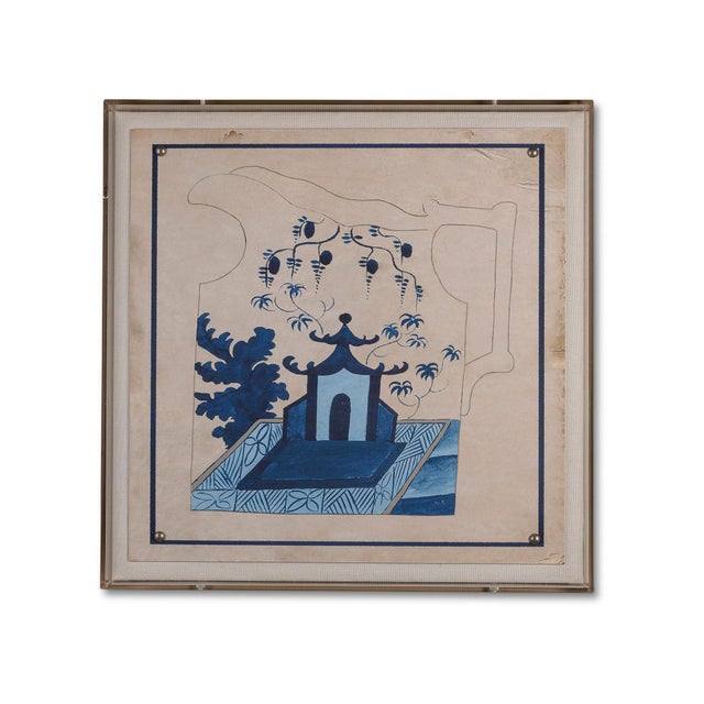 2020s Winterthur for Port 68 Francis Pitcher IV Shadowbox Giclee Print For Sale - Image 5 of 5