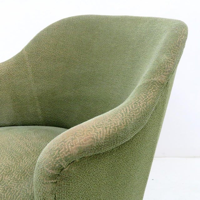 Olive Danish Modern Club Chairs, 1940 For Sale - Image 8 of 10