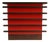 Bastonio Chest of Drawers by Ettore Sottsass for Poltronova, 1960s For Sale