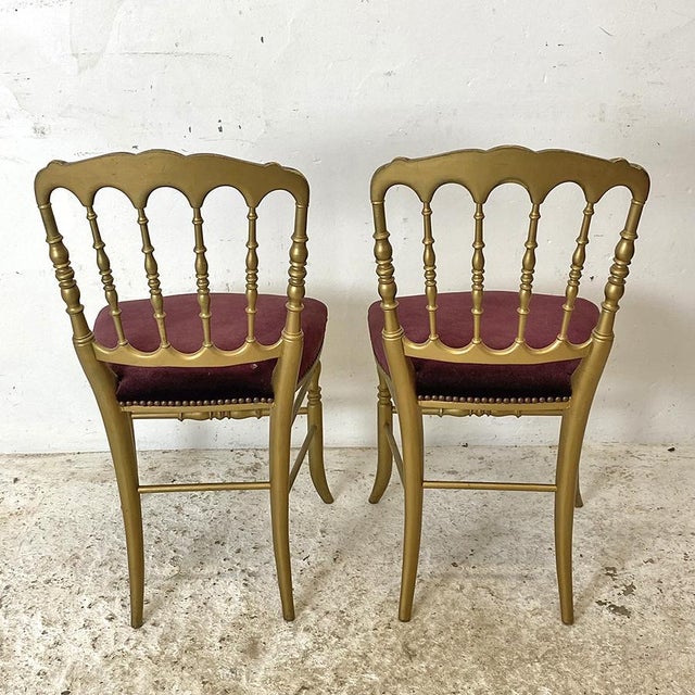 Napoleon III Charivari Chairs, Set of 2 For Sale - Image 5 of 9