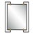 Ivey Rectangle Industrial Mirror For Sale