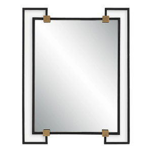 Ivey Rectangle Industrial Mirror