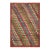 Shabby Chic Balochi Gray/Red Wool Rug - 4'2''x6'1'' For Sale