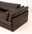 Stendig Brown Leather Three-Seat Sofa For Sale In New York - Image 6 of 9