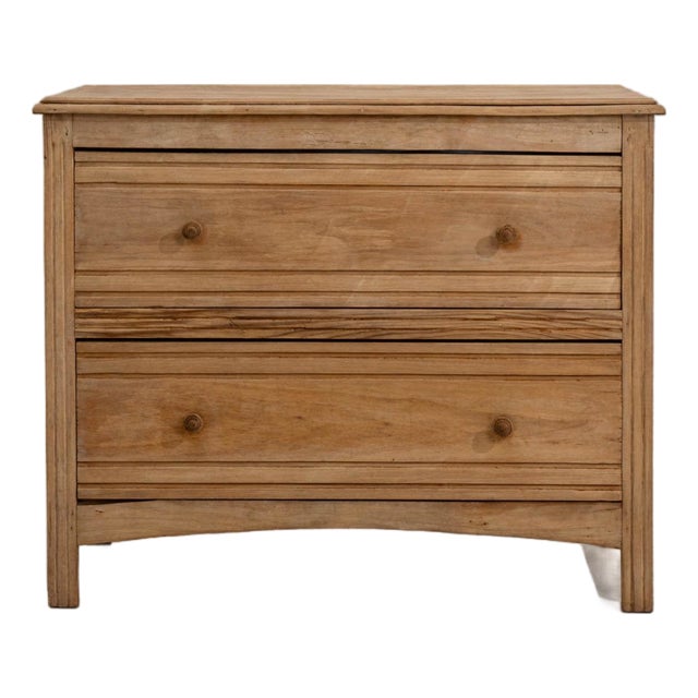 19th Century France Antique White Wood Chests of Drawers For Sale