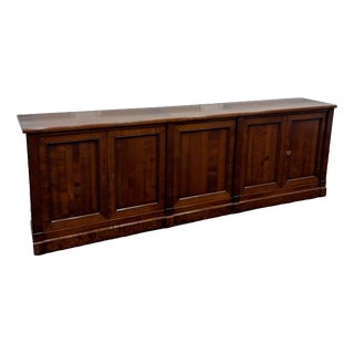 Italian Office Cabinet Sideboard For Sale