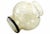 Mid-Century Modern Mid Century Smoked Glass Optic Ball Vase For Sale - Image 3 of 4