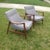 Mid-Century Modern lounge chairs in the style of Ib Kofod-Larsen. Stunning lounge chairs, mid-century style at its finest!...