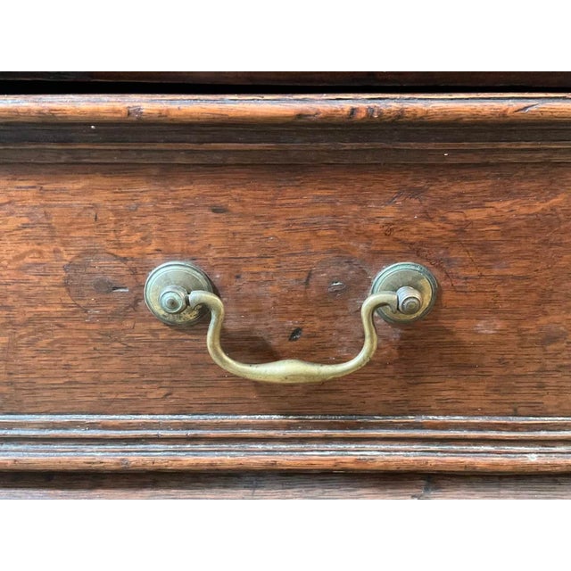 Antique George III Oak Mule Blanket Chest For Sale - Image 11 of 15