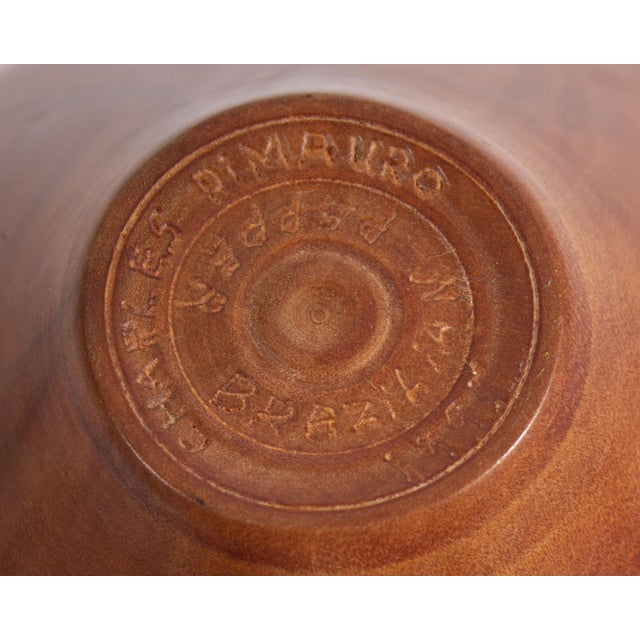 Charles Di Mauro 1996 Brazilian Pepper Tree Turned Wood Vase For Sale In Indianapolis - Image 6 of 7