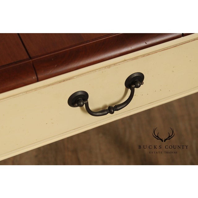 Ethan Allen 'Country Crossings' One-Drawer Side Table For Sale - Image 17 of 18