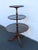 Traditional 1940s Mahogany 3 Tiers Carved Pie Crust Round Side End Table 6911 For Sale - Image 3 of 10