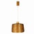 Brown Interwoven Wicker Chandelier, 1970s For Sale - Image 8 of 8