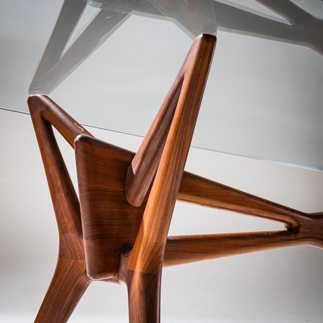 Mid-20th Century Sculptural Dining Table, Italy For Sale - Image 11 of 12