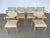 1980s Vintage Dining Chairs, 1980s – Set of 6 For Sale - Image 5 of 10