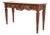 Ethan Allen French Regency Louis XVI Carved Mahogany Console Table or Server For Sale