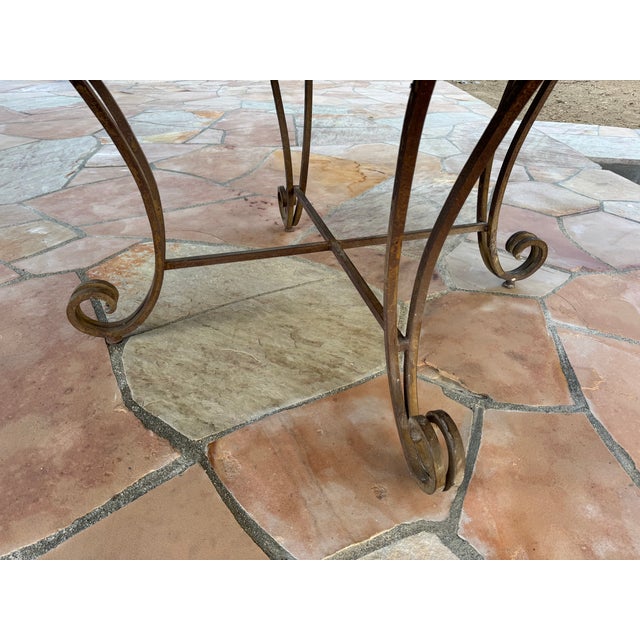 Outdoor/Indoor Granite Dining Table For Sale In Los Angeles - Image 6 of 10