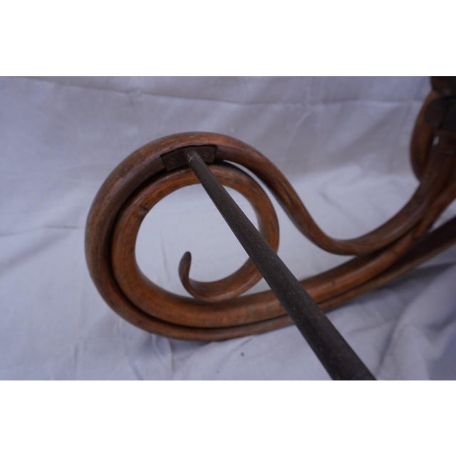 Attributed Thonet Model 2 Adjustable Chaise Lounge – Austria, 1880s For Sale - Image 9 of 10