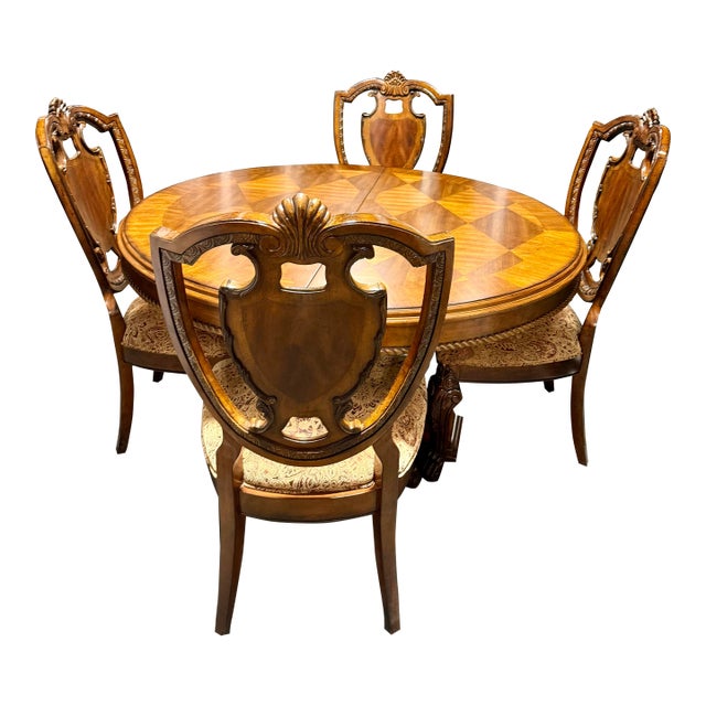 Late 20th Century A.r.t. Old World Dining Set For Sale
