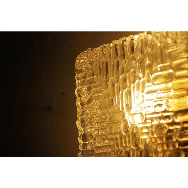 1960s Mid-Century Glass Sconce, 1960s For Sale - Image 5 of 7