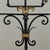 Spanish Revival Hand Forged Iron and Brass Torchère ~ Floor Candelabra For Sale - Image 12 of 18