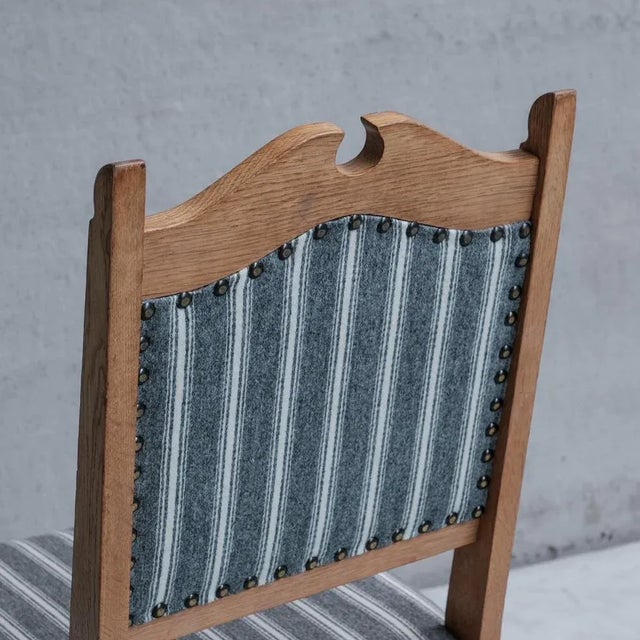 Mid-Century Danish Oak Dining Chairs, Set of 6 For Sale - Image 4 of 11
