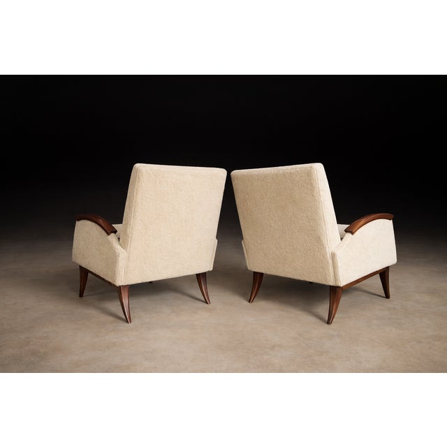 Pair of Brazilian Rosewood Lounge Armchairs by Liceu De Artes E Ofícios, Brazil, 1960s For Sale - Image 18 of 18