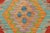 Retro Turkish Kilim Black Hand-Woven Wool Rug For Sale - Image 4 of 9