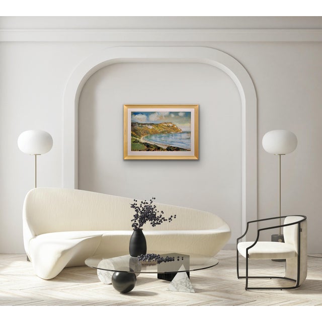 Lionel Horsnell, Ringstead Bay and White Nothe, Dorset, Weymouth & Portland, 1960s, Watercolour, Framed For Sale - Image 11 of 18