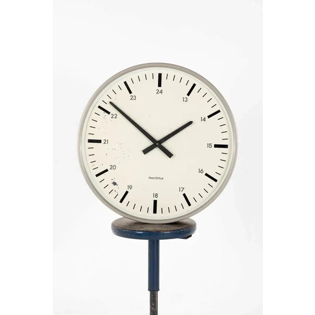 Large Vintage Clock, 1960s For Sale - Image 11 of 11