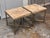Contemporary Bassett Furniture Square Stone Top End Tables, Pair For Sale - Image 3 of 12