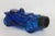 Avon Cobalt Blue Glass Race Car After Shave Cologne Bottle Empty For Sale - Image 12 of 12