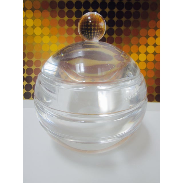 Lucite Ice Bucket Candy Dish Dorothy Thorpe Style Very Rare Chairish