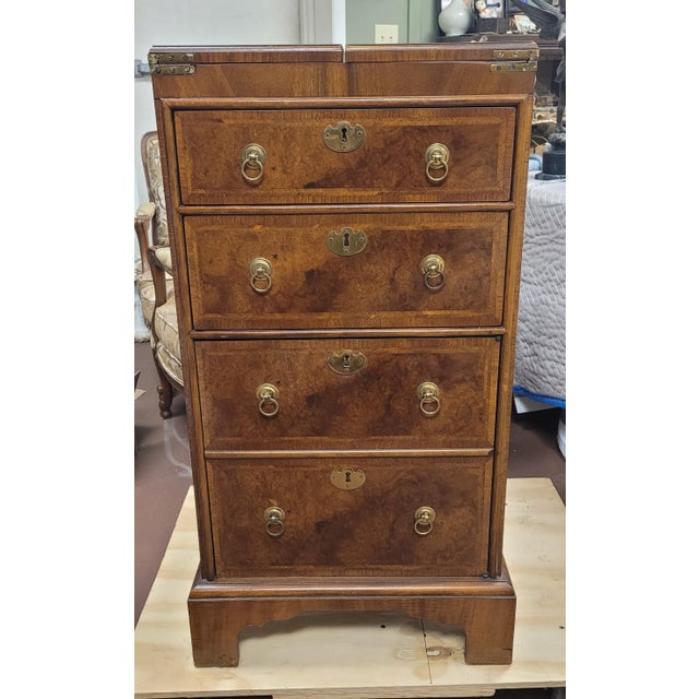 Wood 1960s Baker Furniture Charleston Southern Chest For Sale - Image 7 of 12