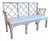 Vintage Fretwork Chinese Chippendale Bench/Settee For Sale