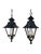 Mid 20th Century Pair of English Style Verdigris Lantern Chandeliers For Sale - Image 4 of 8
