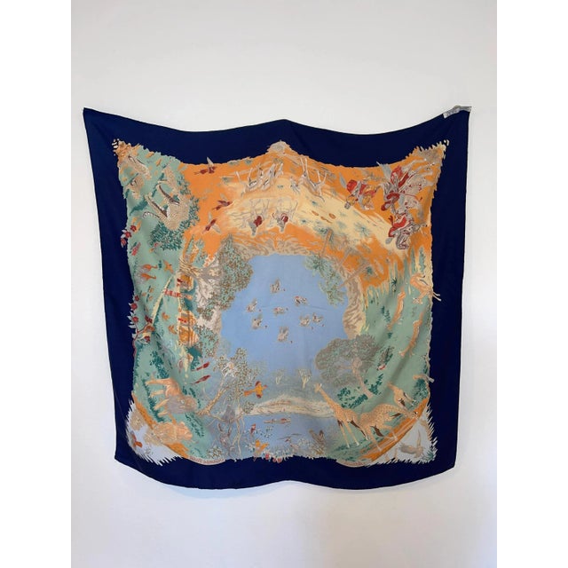 Hermès Africa Foulard 1997 Dallet Robert For Sale In New York - Image 6 of 8