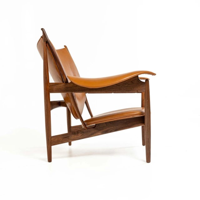 1990s Chieftain Chair by Finn Juhl for Baker Furniture 1997/8 Edition For Sale - Image 5 of 12