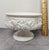 Ivory Vintage Mid-Century Relpo Ornate Embossed Footed Ceramic Planter Bowl - Style #5893 For Sale - Image 8 of 8