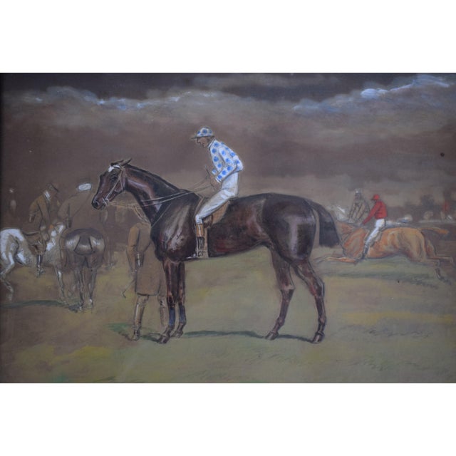 Art Sz: 8 1/2"H x 11"W Frame Sz: 9 1/2"H x 12"W Watercolour & bodycolour George Finch Mason (1850-1915) was a sporting...