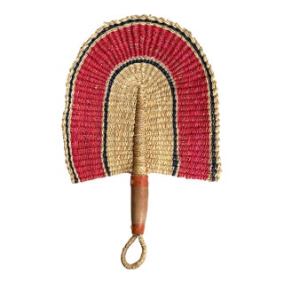 African Hand-Made Fan For Sale