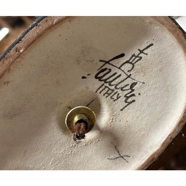 Marcello Fantoni 1950s Marcello Fantoni Table Lamp For Sale - Image 4 of 11