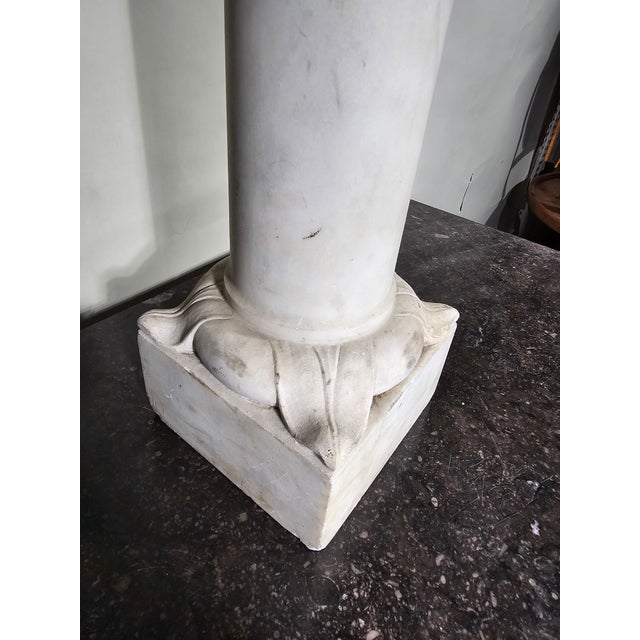 Antique Marble Column, 1860 For Sale - Image 11 of 13