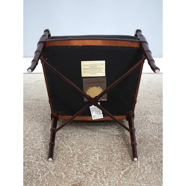 Pair of Hancock & Moore Leather Armchairs For Sale - Image 17 of 18